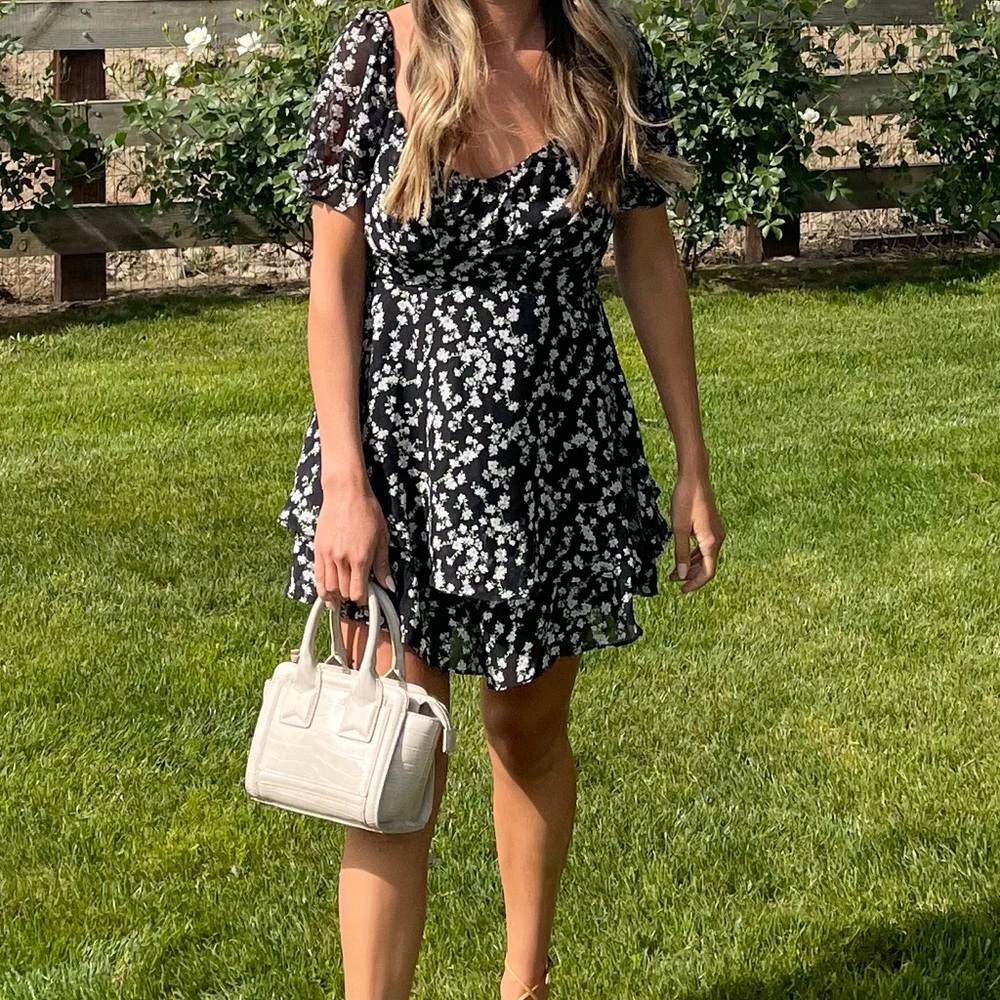 Revolve Mini Romper Dress S